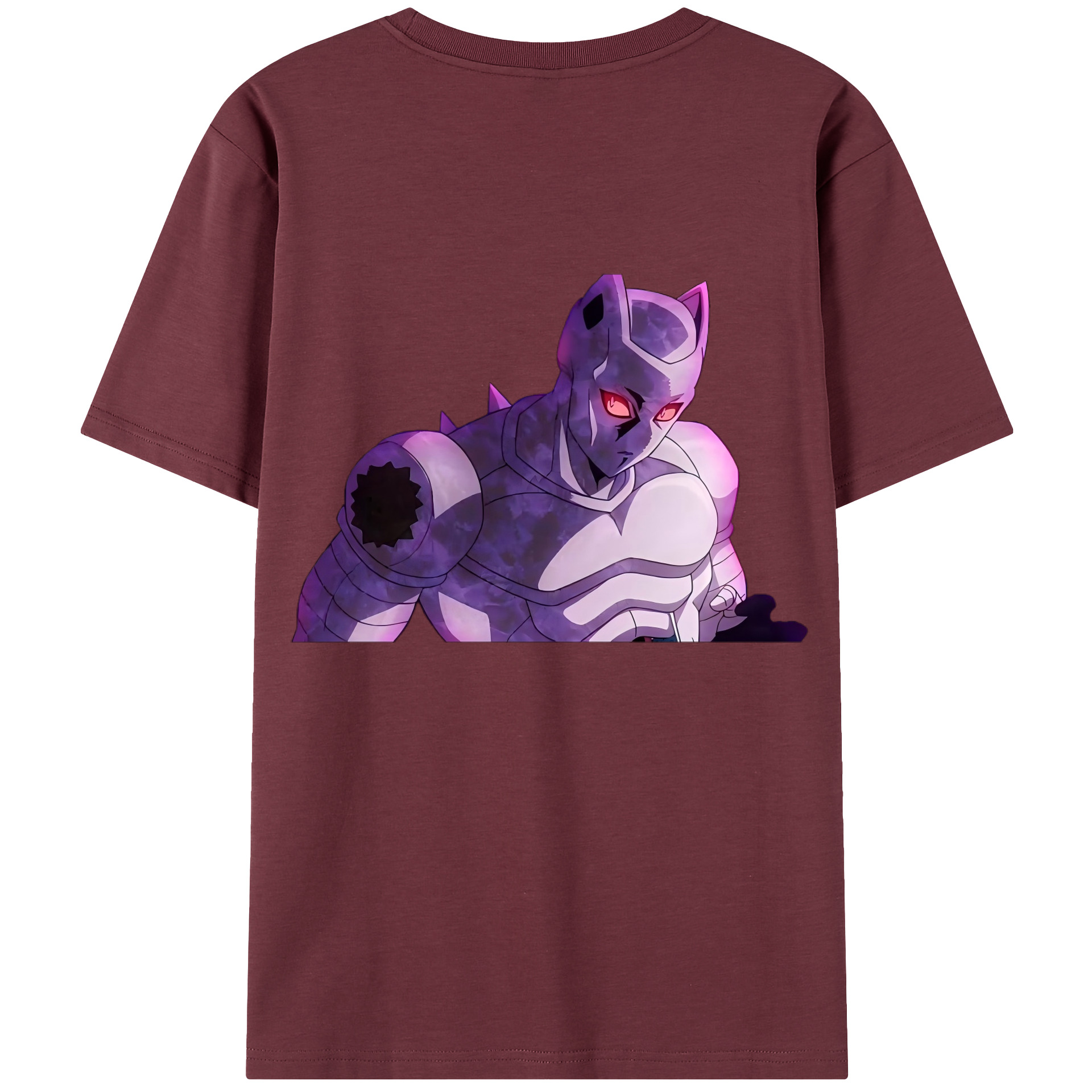 （画像用） ジョジョの奇妙な冒険 きら よしかげ JoJo's Bizarre Adventure Kira Yoshikage 綿100％半袖Tシャツ（背面プリント）